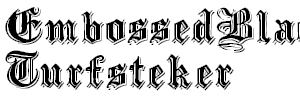 EmbossedBlackWide Normal